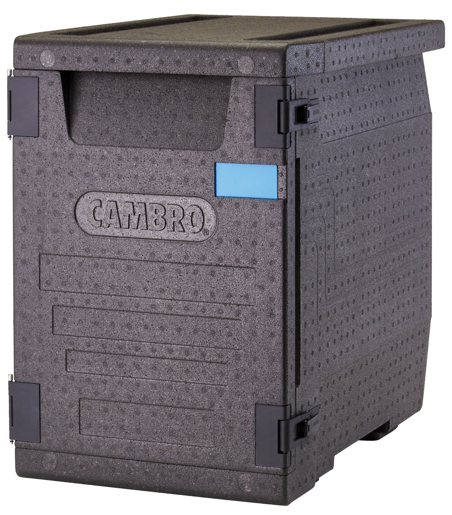 Cambro | Cam GoBox conteneur de transport isotherme à chargement frontal, capacité de 6 bacs gastronome, noir