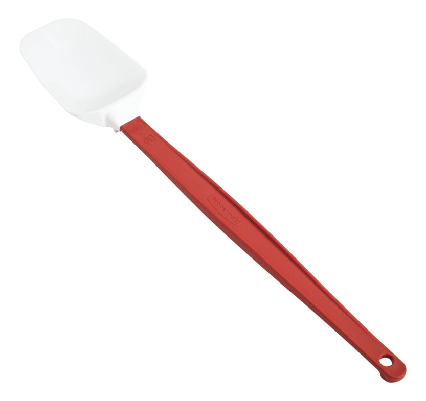 Rubbermaid | High Heat Spoon Scraper, 16.5", Red