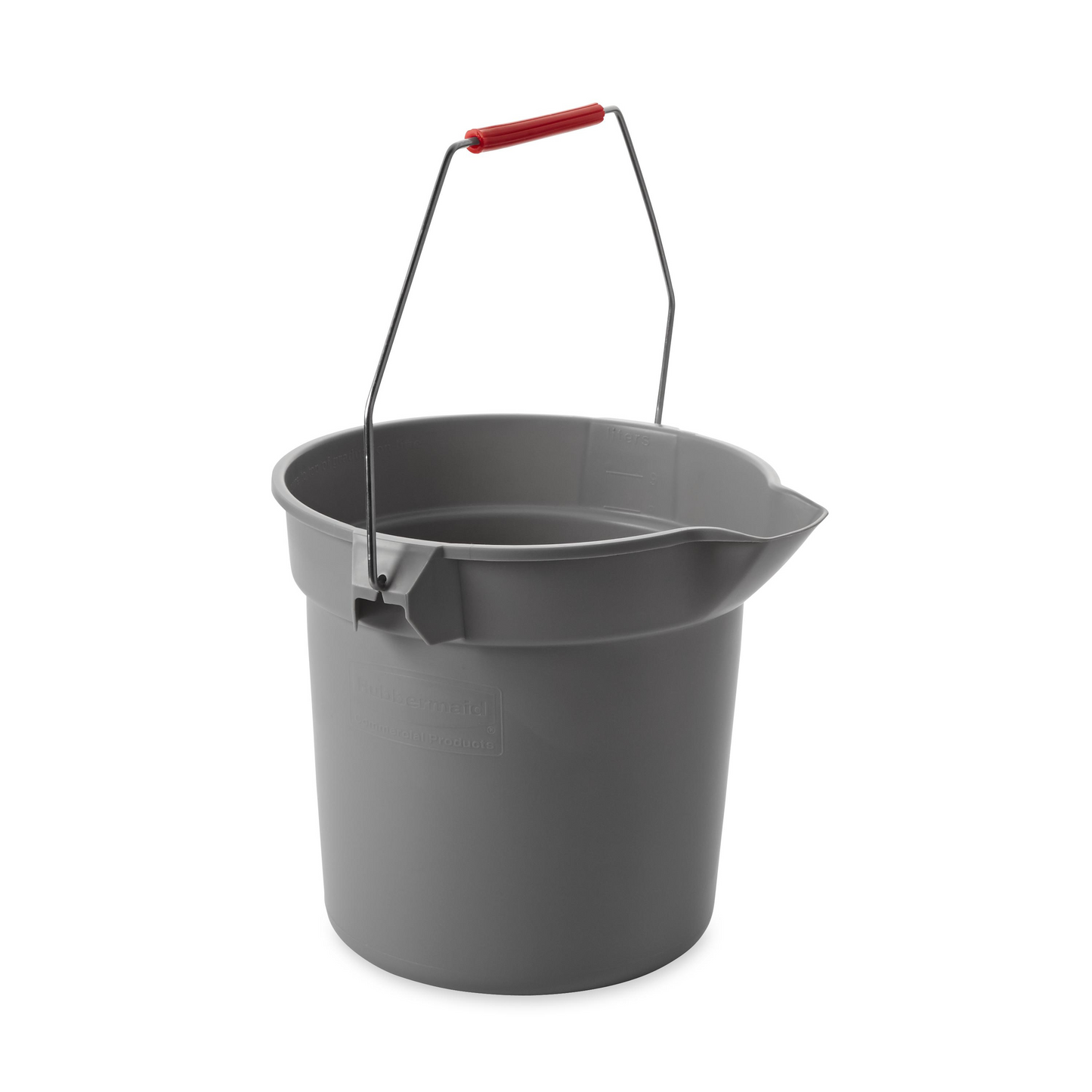 Rubbermaid | BRUTE 10 Qt Round Bucket, Grey