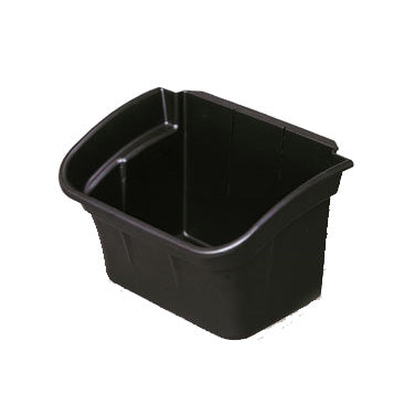 Rubbermaid | Utility Bin Cart Attachment, Black - ChefEquipment.com