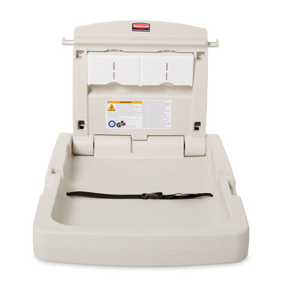 Rubbermaid | Baby Changing Station, Verticle, Silver - ChefEquipment.com