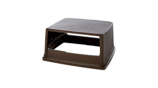 Rubbermaid | Gluton - Contenant à capuchon, 56 gal, brun foncé, VENTE FINALE