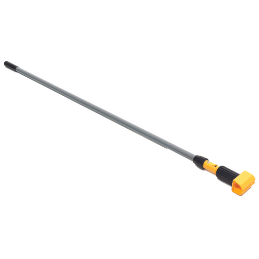 Rubbermaid | Gripper Mop Handle, Clamp-Style, Aluminum, 60", Grey