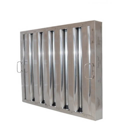 Component Hardware | Type VI Series Baffle Grease Filter, 20" x 20", Stainless Steel