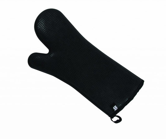 San Jamar | Gant de cuisine FlexGuard, 17 po, silicone noir