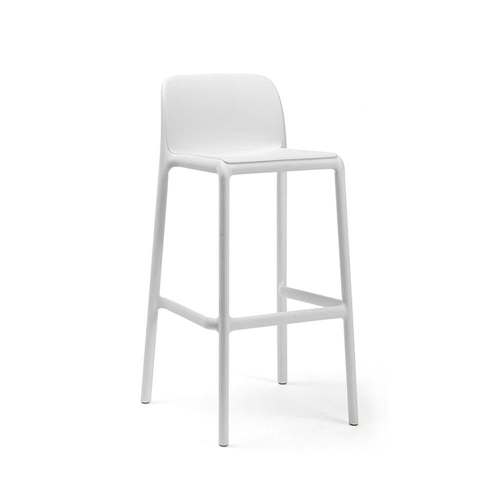 NARDI Faro Bar Stool, Bianco (4-pack) - 40346.00.000