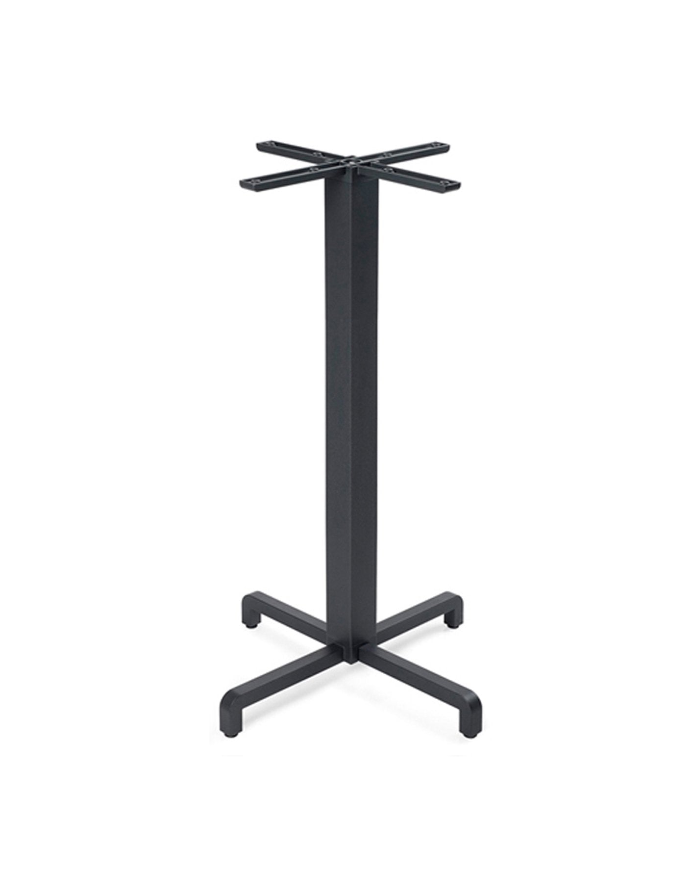 NARDI Fiore 42" Bar Height Table Base, Anthracite - 53152.00.000