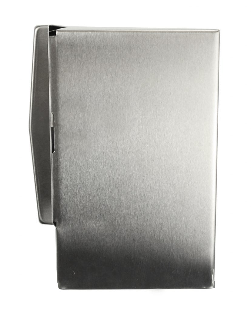 Frost | Universal Paper Towel Dispenser for Single Fold or Rolls, Brushed Stainless Steel