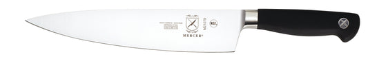 Mercer | Genesis Chef Knife, Short Bolster, 9", Black