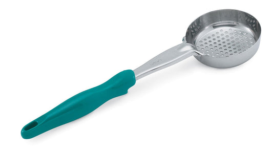 Vollrath | Heavy-Duty Color Coded Round Perforated Spoodle, 6 oz, Teal