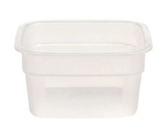 Cambro | Récipient de rangement CamSquare FreshPro, 0,5 pinte, translucide