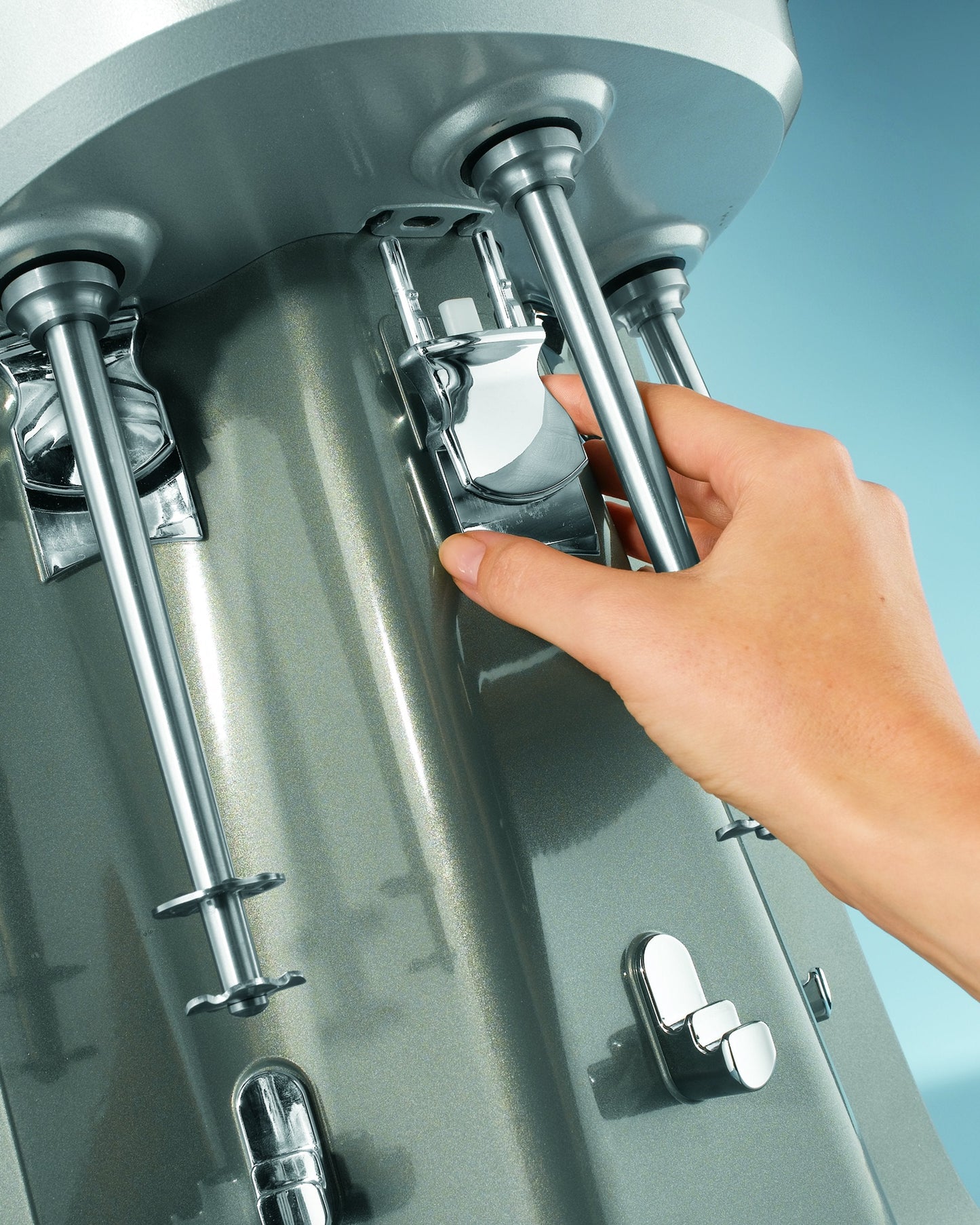 Hamilton Beach | Triple Spindle 3 Speed Drink Mixer - ChefEquipment.com