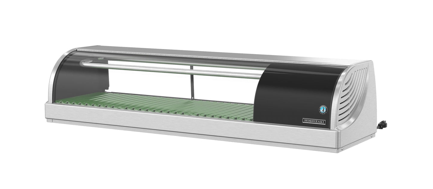 Hoshizaki | HNC-120BA Réfrigérateur vitrine à sushis de comptoir, 48 po, 115 V, côté droit