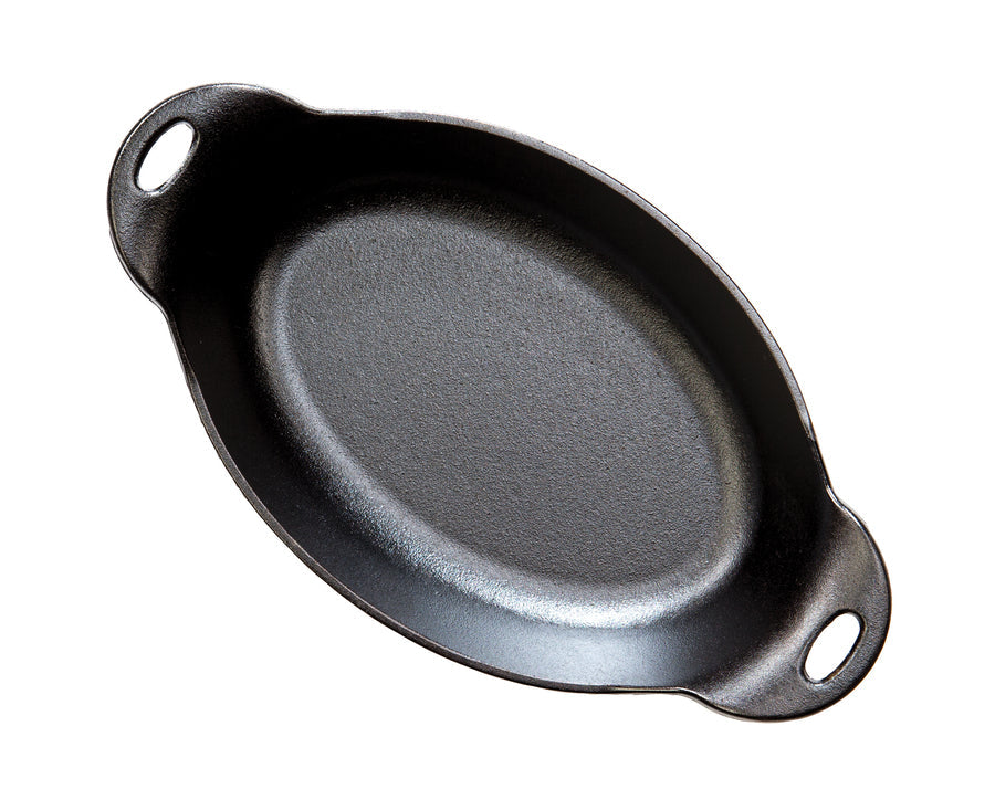 Lodge | Heat Treated Cast Iron Oval Server, 36 oz