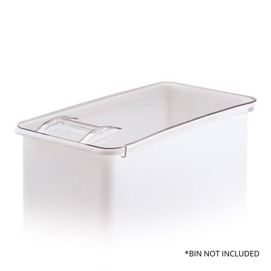 Cambro | Ingredient Bin Flat Lid, 27 Gal, Clear - ChefEquipment.com