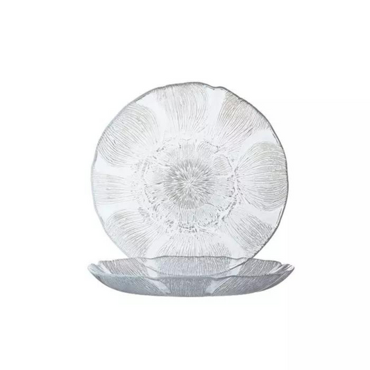 Arcoroc | Fleur Plate, 7.5", Glass (36-pack)