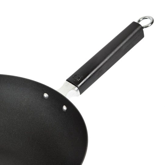 Joyce Chen | Professional Series Nonstick Stir Fry Pan, 12", Carbon Steel/Resin Handle