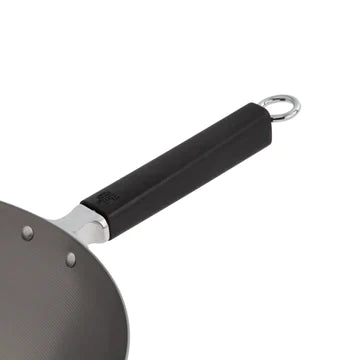 Joyce Chen | Professional Series Flat Bottom Wok, 14", Carbon Steel/Resin Handles