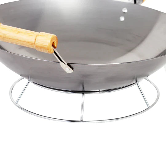 Joyce Chen | Wok Ring for Round Bottom Wok, Chrome