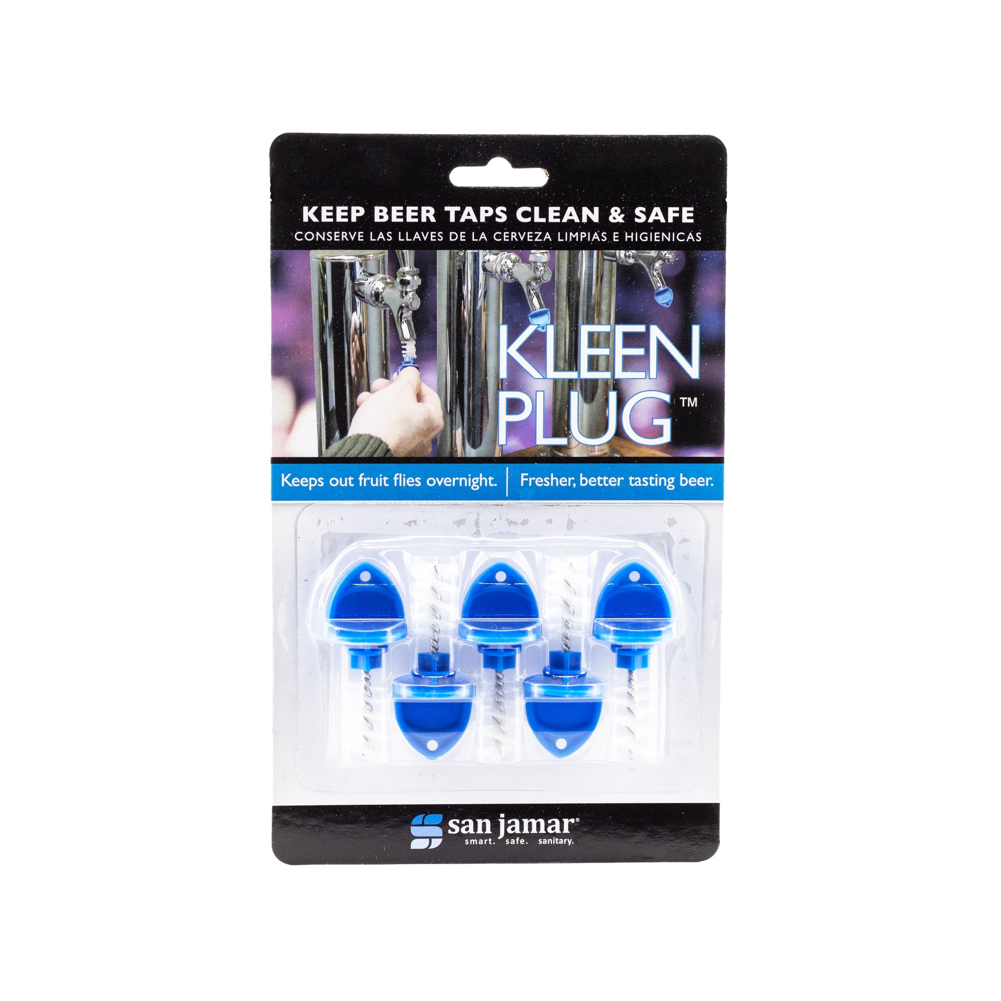 San Jamar | Kleen Plug™ 5 pack - ChefEquipment.com