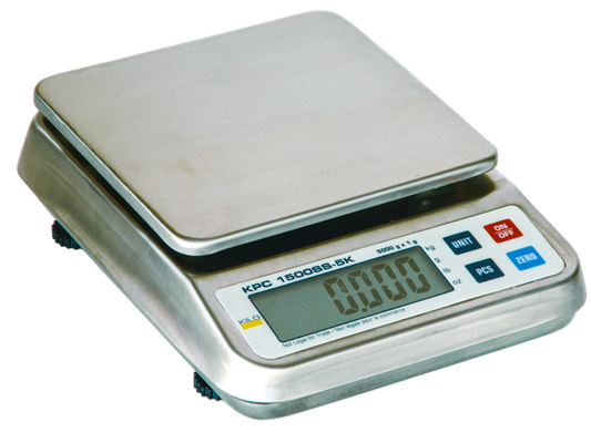 Kilotech | KPC 1500SS Digital Portion Scale, 5 kg, Stainless Steel