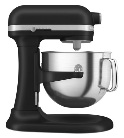 Kitchenaid | KSM70SNDXBM Deluxe 7 Quart Bowl Lift Stand Mixer, Black