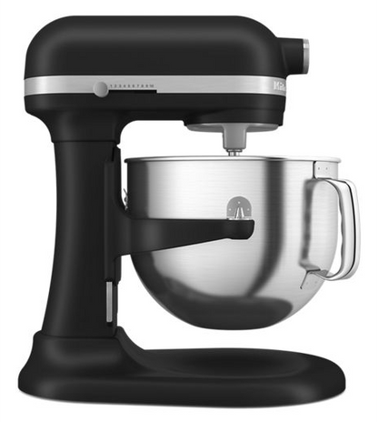 Kitchenaid | KSM70SNDXBM Deluxe 7 Quart Bowl Lift Stand Mixer, Black