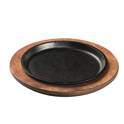 Lodge | Round Wood Underliner, 7.25", Walnut