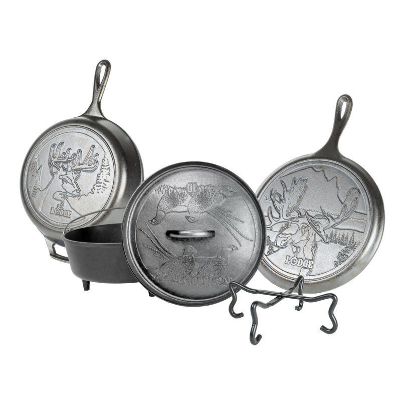 Lodge Cast Iron Wildlife Series 5-Piece Set