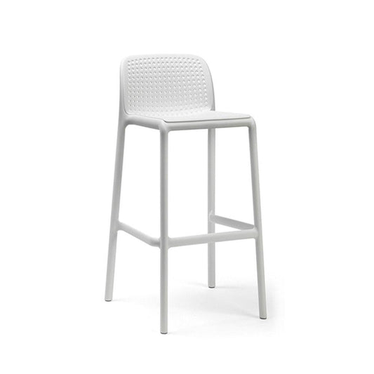 NARDI Lido Bar Stool, Bianco (4-pack) - 40344.00.000