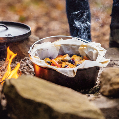 Lodge | Dutch Oven Liners, 20", Parchment Paper, (8-pack)