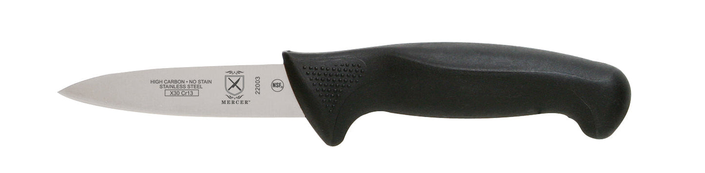 Mercer | Millennia Paring Knife, 3.5", Black