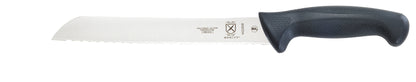 Mercer | Millennia Bread Knife, Wavy Edge, 8", Black