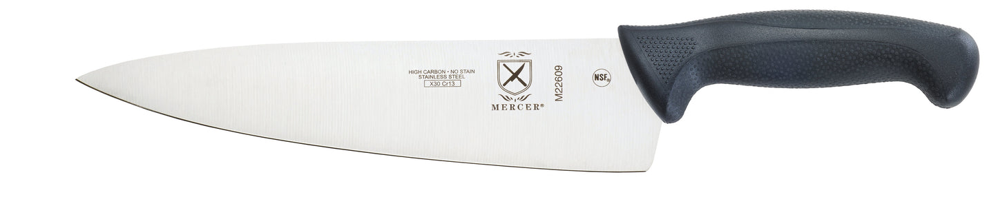 Mercer | Millennia Chef Knife, 9", Black