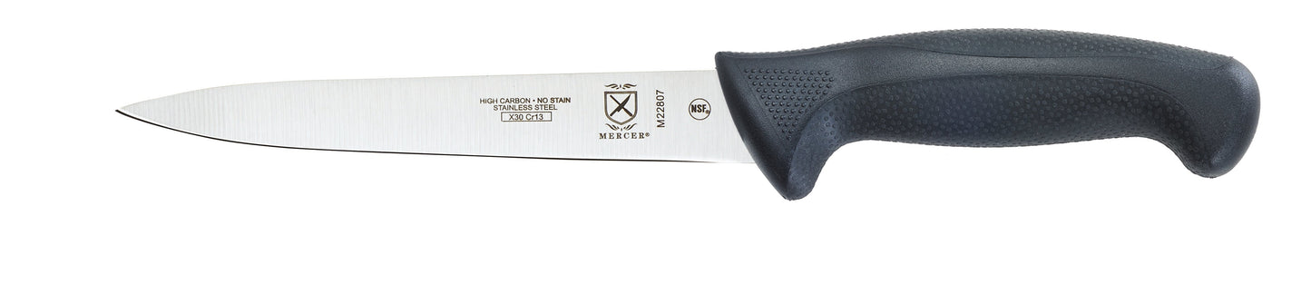 Mercer | Millennia Flexible Fillet Knife, 7", Black