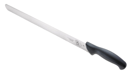 Mercer | Millennia Cake Slicing Knife, Wavy Edge, 16", Black