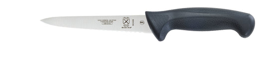 Mercer | Millennia Utility Knife, Wavy Edge, 6", Black