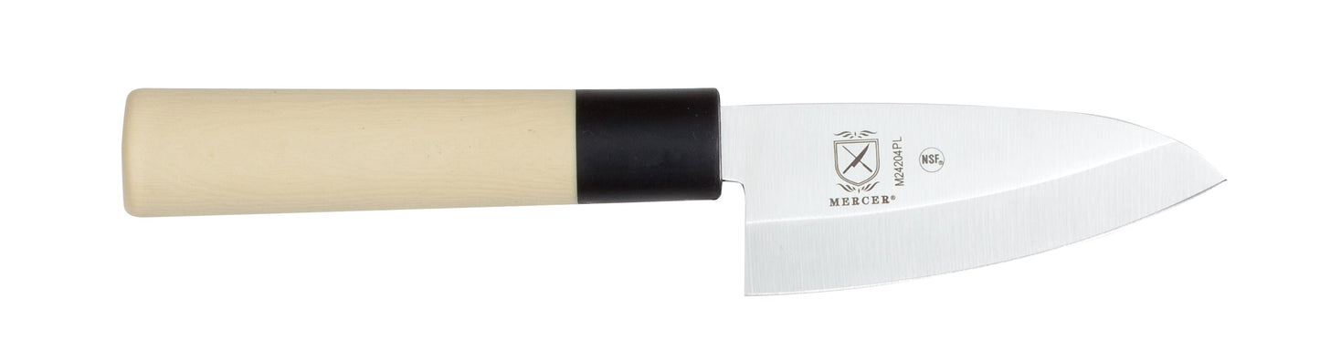 Mercer | Deba Utility Knife, 4", Beige