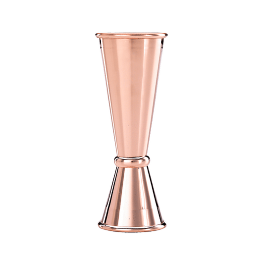 Mercer | Barfly Japanese Style Jigger, 1 & 2 oz, Copper Plated