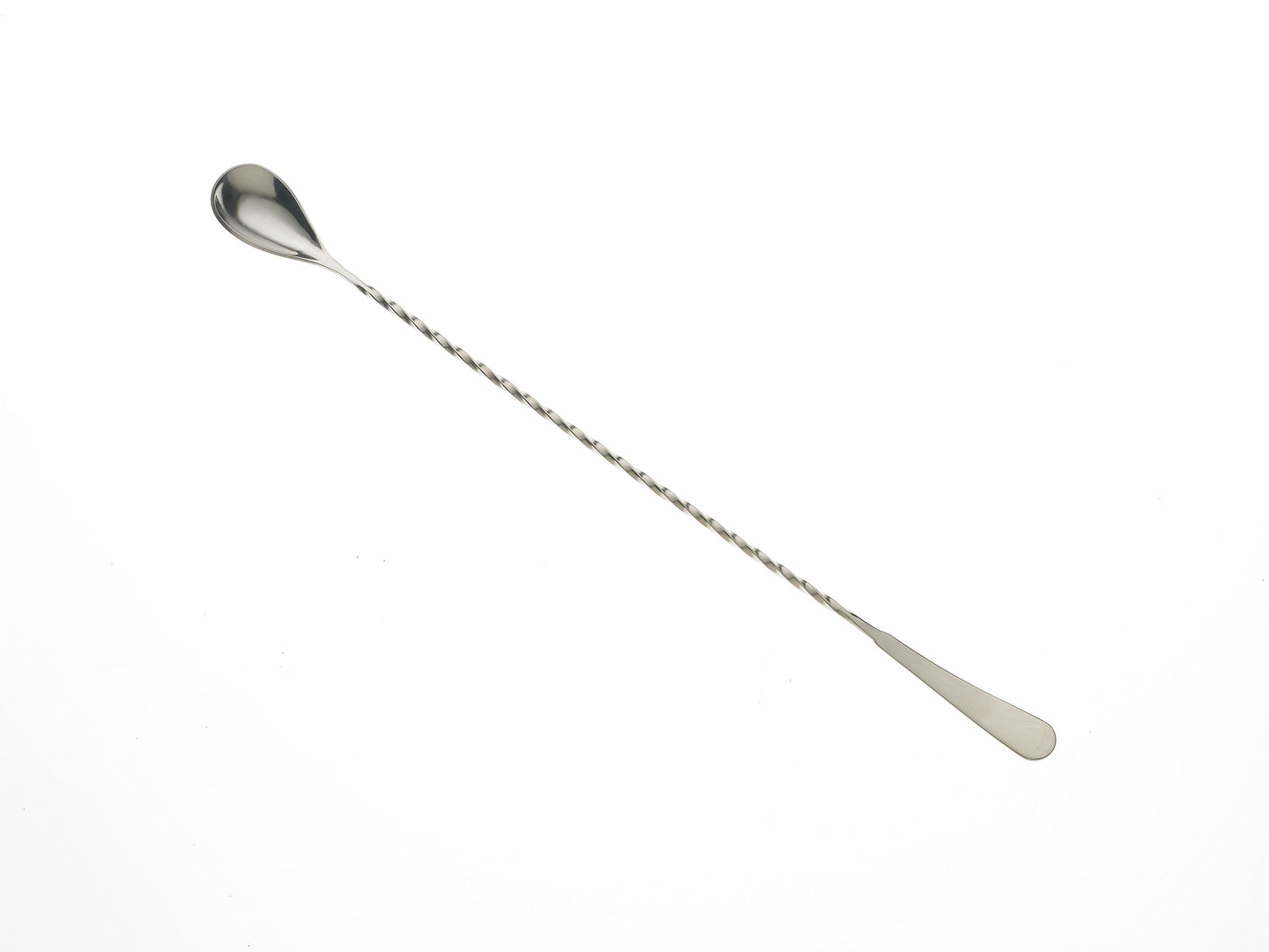 Mercer | Barfly Japanese Style Bar Spoon w/ Teardrop End, 13 3/16", Stainless Steel Finish