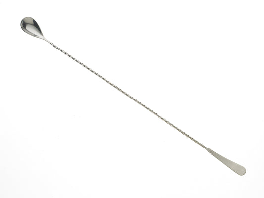 Mercer | Barfly Japanese Style Bar Spoon w/ Teardrop End, 17 1/8", Stainless Steel Finish