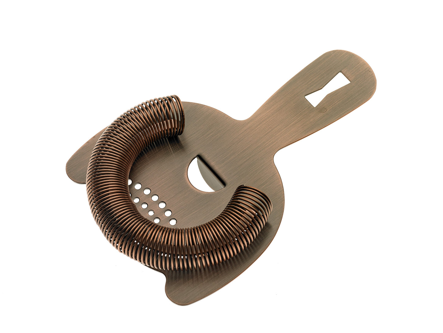 Mercer | Barfly Heavy Duty Spring Bar Strainer, 6", Antique Copper Finish