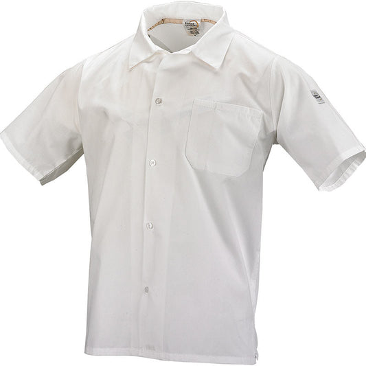 Mercer | Millennia Air Cook Shirt, Large, White