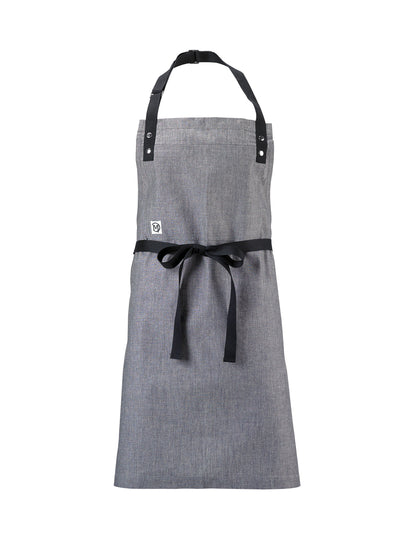 Mercer | Metro Edge Odin Bib Apron, Light Grey