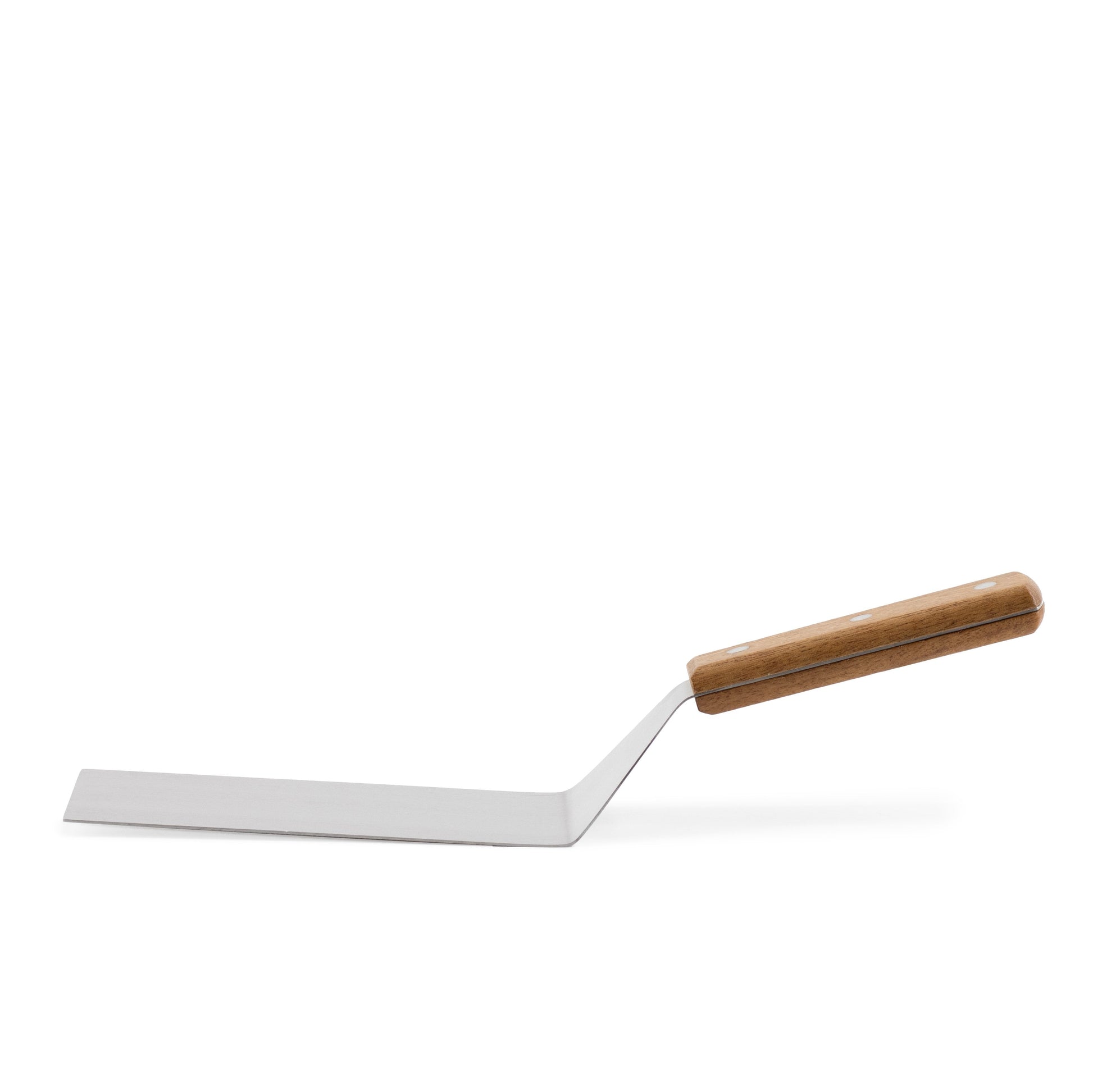 Rabco | 6.25" Flexible Turner, Stainless Steel w/ Wood handle - ChefEquipment.com