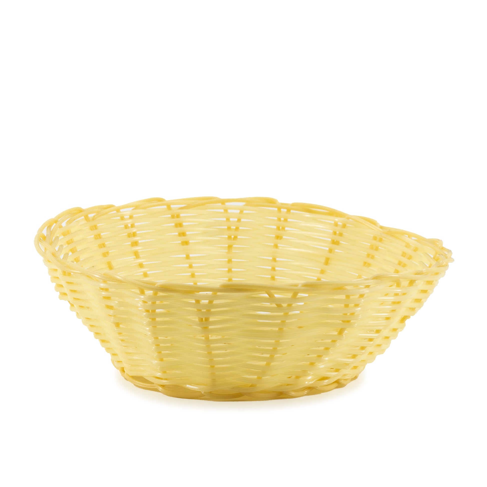 Rabco | 9" Round Bread Basket, Plastic - ChefEquipment.com