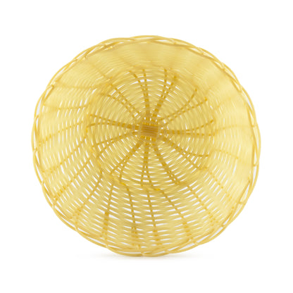 Rabco | 9" Round Bread Basket, Plastic - ChefEquipment.com