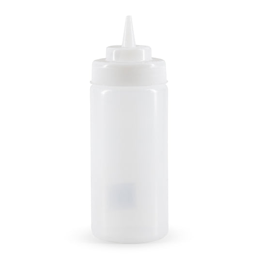 Rabco | Wide Mouth Squeeze Bottle, 16 oz, Clear