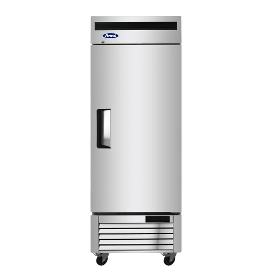 Atosa | MBF8505GR Bottom Mount Single Stainless Steel Door Reach-In Refrigerator, 27", 115/60/1