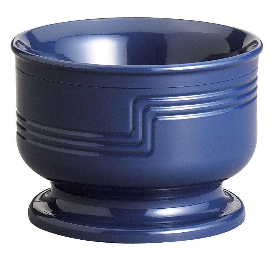 Cambro | Camwear Shoreline Insulated Delivery Ware Bowl, 5 oz, Navy Blue (4 DZ) - ChefEquipment.com